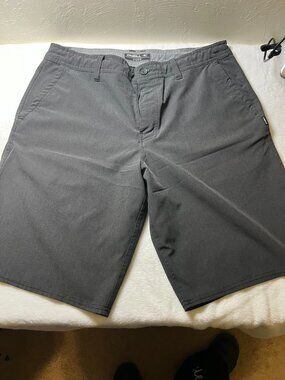 O'Neill Men's Charcoal Gray Hybrid Shorts